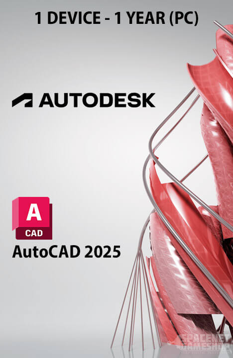 Autodesk AutoCAD 2025 [1 Year 1 Device]